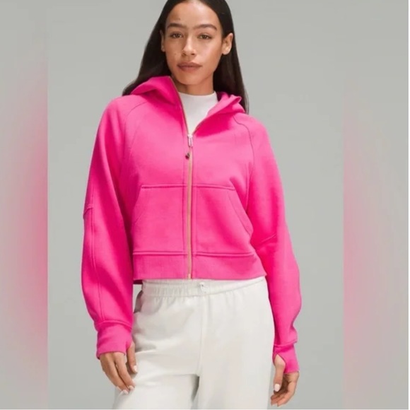 Scuba oversized full zip sonic pink - Picture 1 of 4